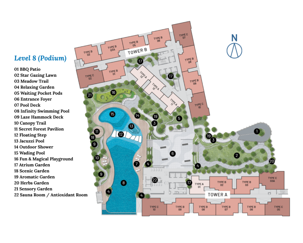 The Vesta Residences (Level 8 Facilities)