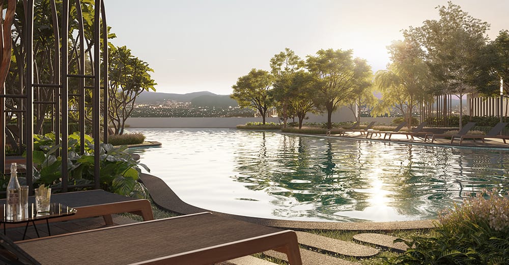 Infinity Lap Pool & Pool Side Cabana