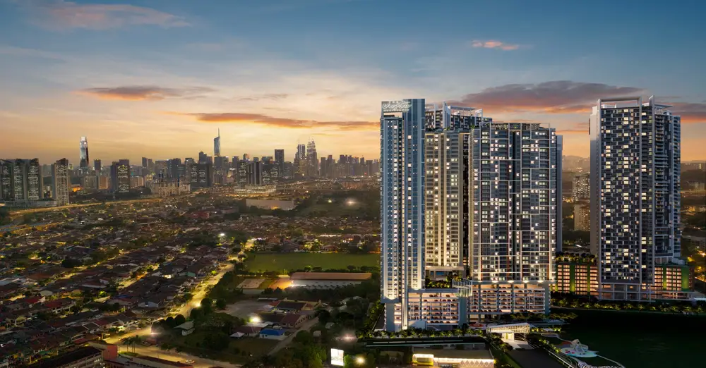 KL City Skyline View